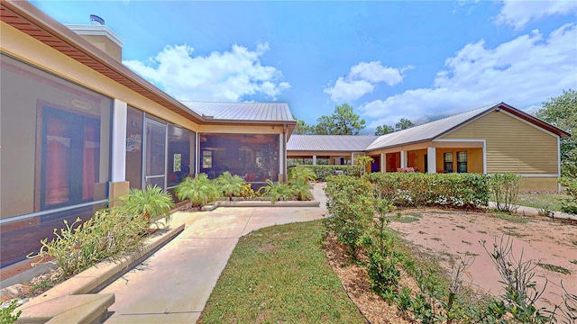 540 Phillips Rd, Sebring, FL 33875 - view of yard with a sunroom