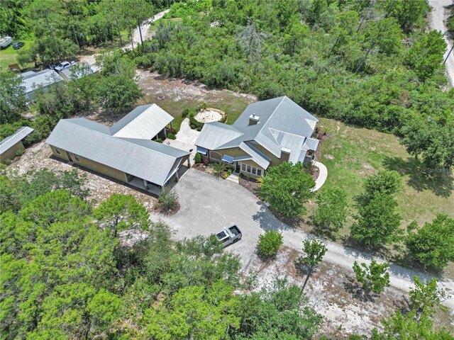 540 Phillips Rd, Sebring, FL 33875 - view from above of property featuring a heavily wooded area