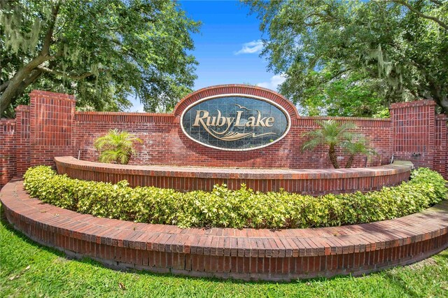 413 Ruby Lake Pl, Winter Haven, FL 33884 - view of community / neighborhood sign