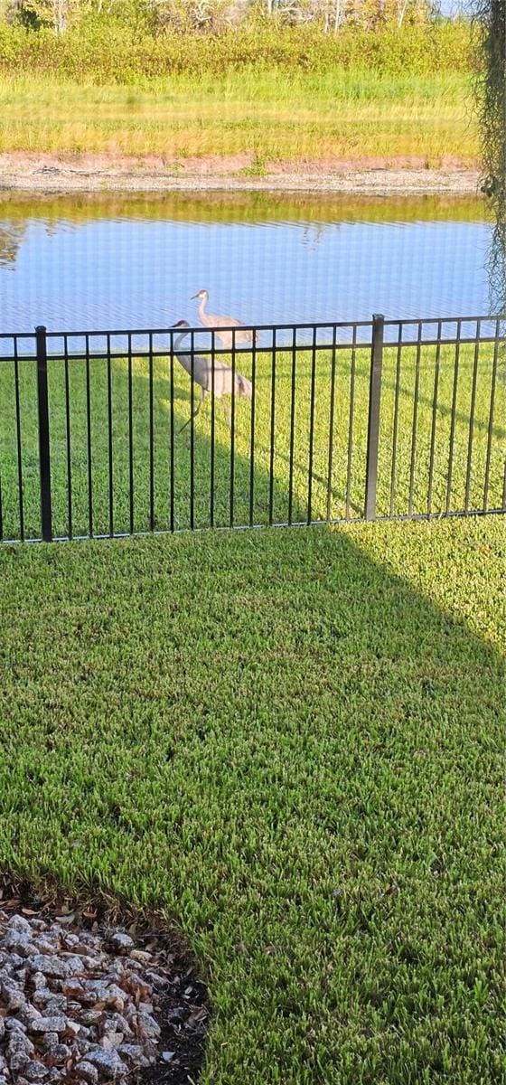 505 Adams View Ln, Auburndale, FL 33823 - view of yard with a water view