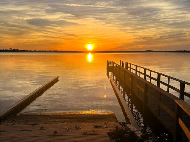 505 Adams View Ln, Auburndale, FL 33823 - dock area featuring a water view
