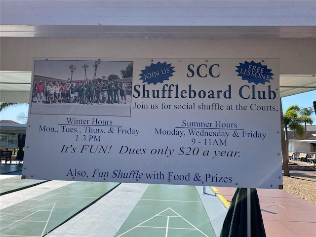 1735 Council Dr, Sun City Center, FL 33573 - view of community with shuffleboard