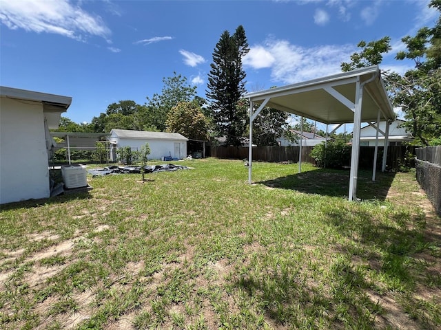 507 Ave H SE, Winter Haven, FL 33880 - view of yard with cooling unit