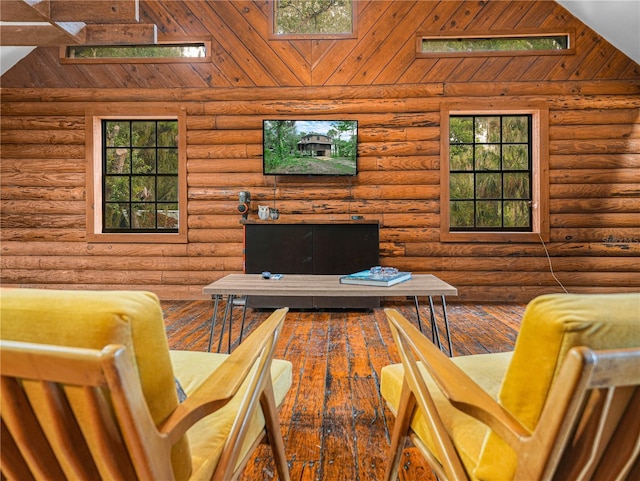 2530 Arbuckle Shores Rd, Frostproof, FL 33843 - living area with hardwood / wood-style floors