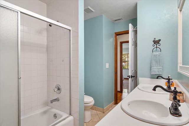 1273 Scrub Jay Trl, Frostproof, FL 33843 - full bath with tile patterned flooring, tub / shower combination, and double vanity