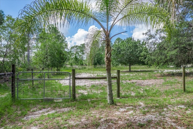 1273 Scrub Jay Trl, Frostproof, FL 33843 - view of yard with a gate