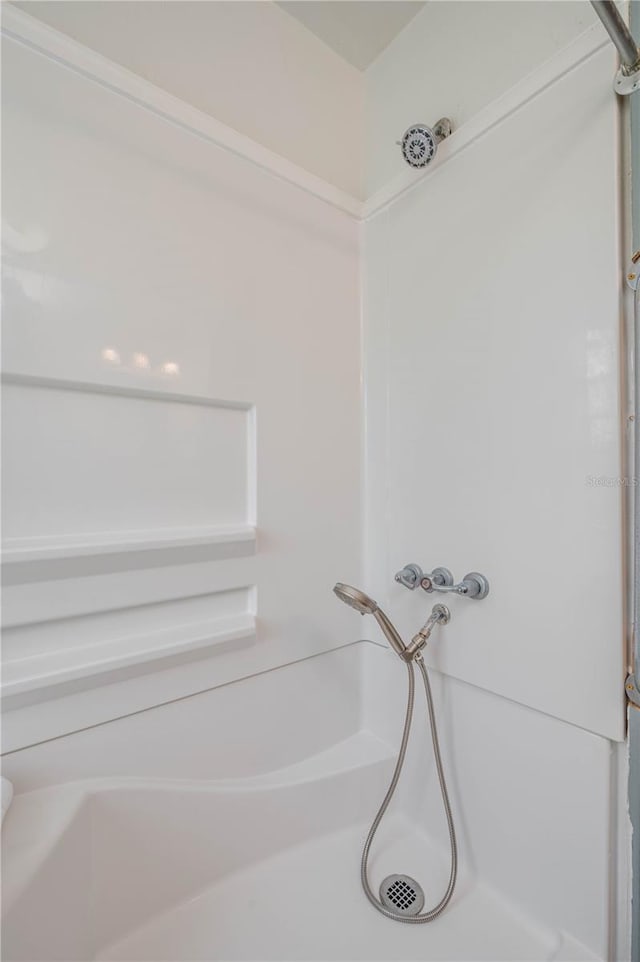 304 W Lake Ave, Auburndale, FL 33823 - bathroom view of a shower and a tub to relax in