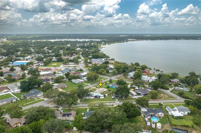 304 W Lake Ave, Auburndale, FL 33823 - aerial perspective of suburban area with a large body of water