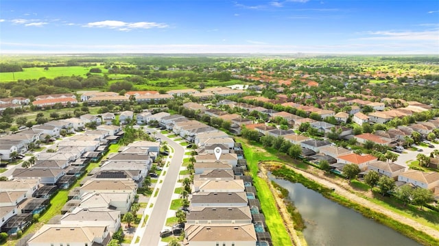 7247 Oakmoss Loop, Davenport, FL 33837 - aerial view of residential area featuring a large body of water