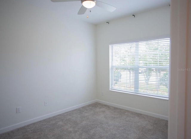 3023 Caneel, Winter Haven, FL 33884 - carpeted empty room with ceiling fan and baseboards