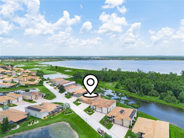 3802 Litchfield Loop, Lake Wales, FL 33859 - aerial view of residential area featuring a nearby body of water