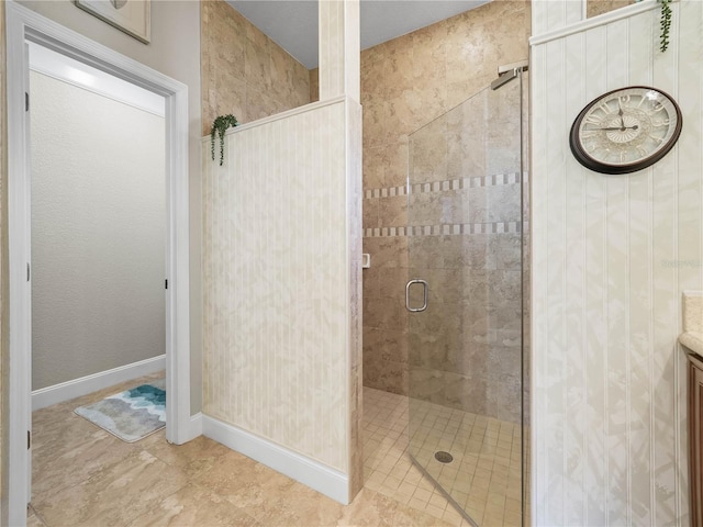 3802 Litchfield Loop, Lake Wales, FL 33859 - full bath with a stall shower and vanity