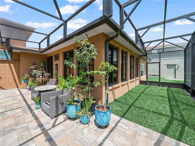 3802 Litchfield Loop, Lake Wales, FL 33859 - view of unfurnished sunroom