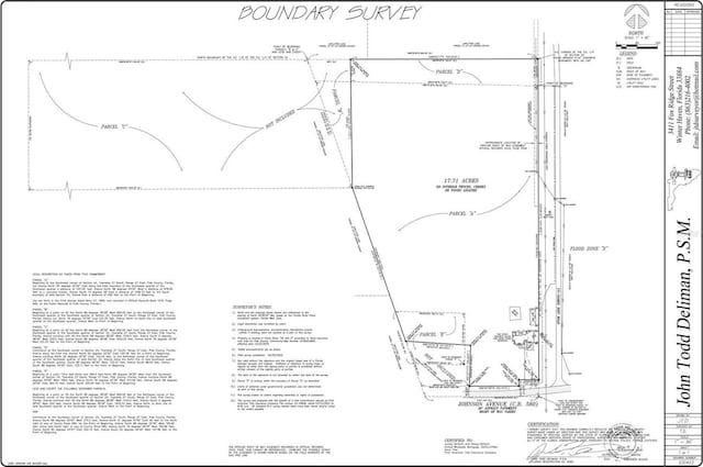 5820 E Johnson Ave, Haines City, FL 33844 - survey map / technical document