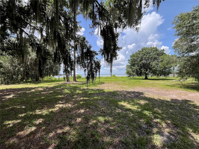 1805 S Lake Reedy Blvd, Frostproof, FL 33843 - view of grassy yard with a water view