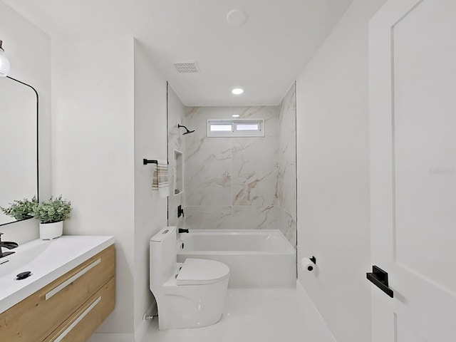 106 Corbett Rd, Lithia, FL 33547 - bathroom with vanity and  shower combination