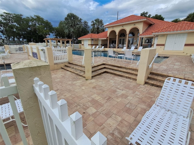 7906 Waterview Way Unit 7906, Winter Haven, FL 33884 - community pool with a patio