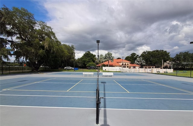 7906 Waterview Way Unit 7906, Winter Haven, FL 33884 - view of tennis court featuring community basketball court