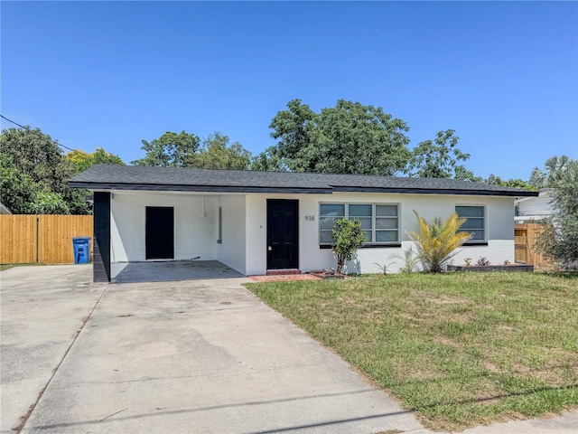 938 Glenwood Ave, Sebring, FL 33870 - single story home featuring driveway and an attached carport