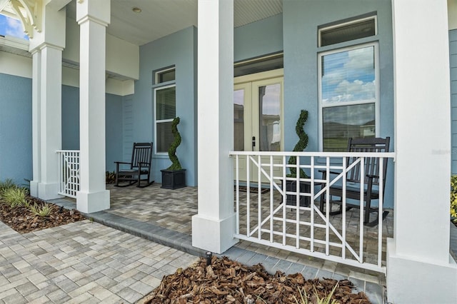545 Pond Cypress Ct, Auburndale, FL 33823 - doorway to property featuring a porch