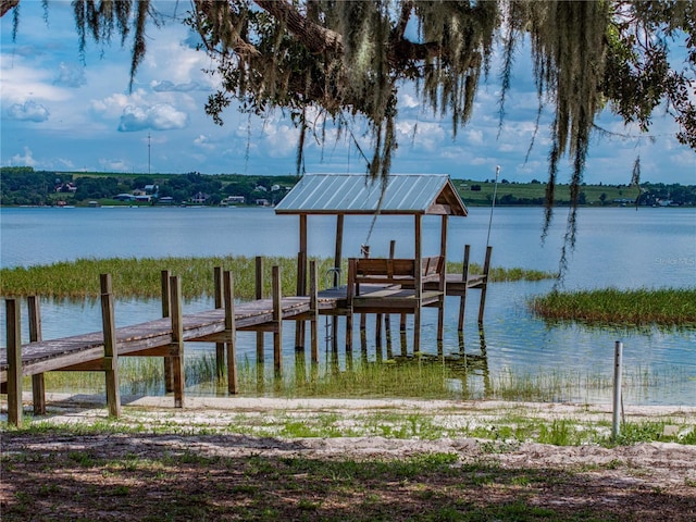 914 Mangham Rd, Babson Park, FL 33827 - dock featuring a water view