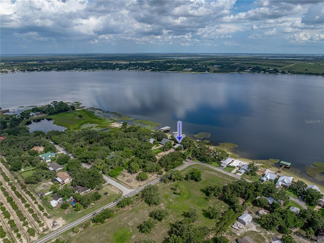 914 Mangham Rd, Babson Park, FL 33827 - aerial view of property's location with a large body of water