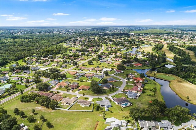 611 Caddy Dr, Kissimmee, FL 34759 - aerial view of property and surrounding area with nearby suburban area