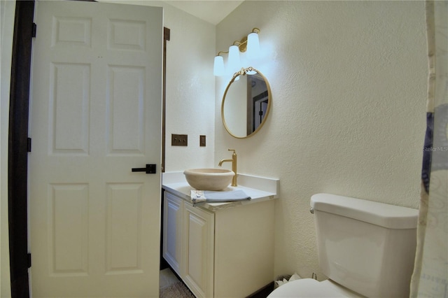 10708 Belo Horizonte Ave, Clermont, FL 34711 - bathroom featuring vanity and a textured wall