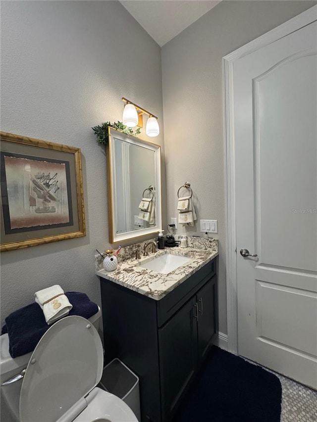 25863 Crossings Bluff Ln, Sorrento, FL 32776 - half bath featuring vanity and toilet
