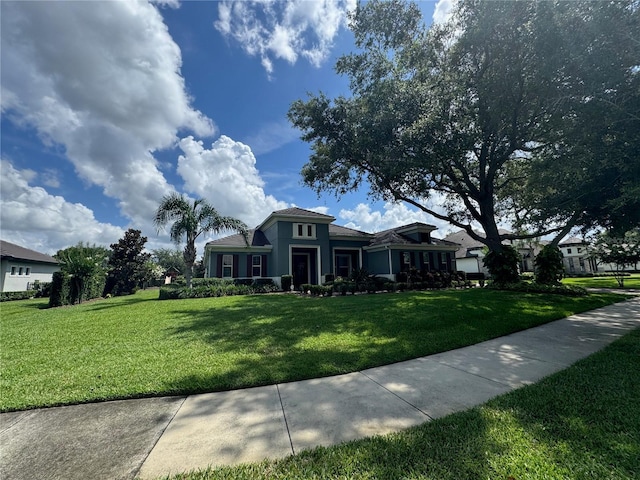 25863 Crossings Bluff Ln, Sorrento, FL 32776 - view of front of house featuring a front yard
