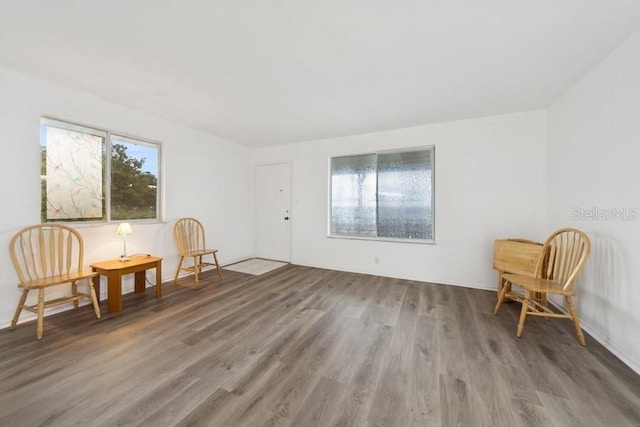 1700 6th St NW Unit A38, Winter Haven, FL 33881 - sitting room featuring wood finished floors
