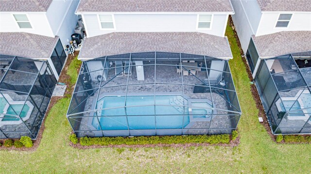 2090 Lelani Cir, Davenport, FL 33897 - view from above of property featuring a pool