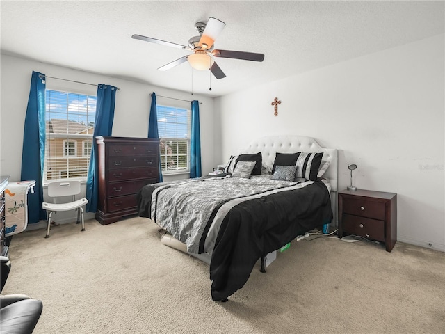 3747 Woodbury Hill Loop, Lakeland, FL 33810 - bedroom with carpet floors and ceiling fan