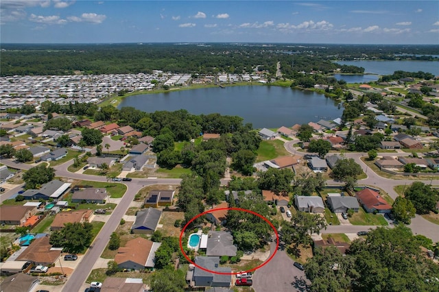 3408 Cove Ct W, Winter Haven, FL 33880 - view of property location with a nearby body of water and nearby suburban area