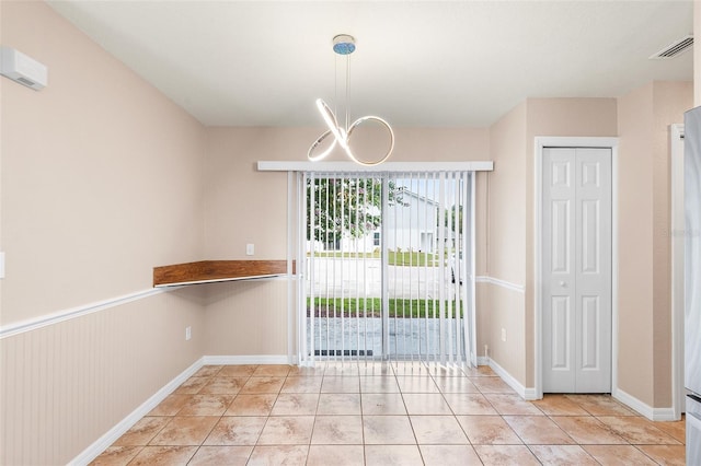 222 Carpenters Way Unit 73, Lakeland, FL 33805 - unfurnished dining area featuring light tile patterned flooring