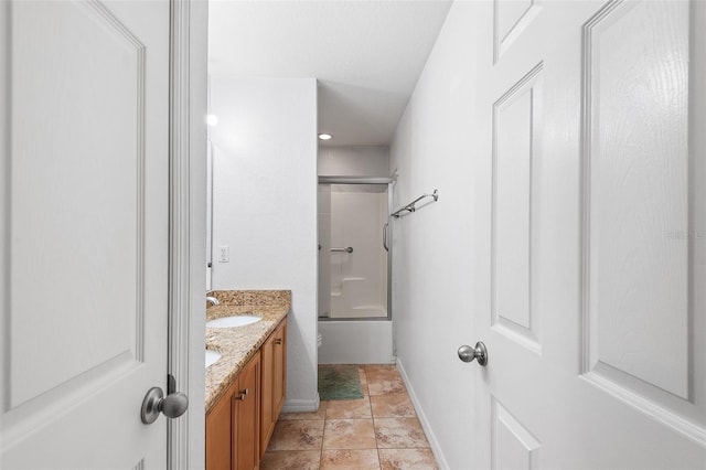 222 Carpenters Way Unit 73, Lakeland, FL 33805 - bathroom with vanity and shower / bathtub combination