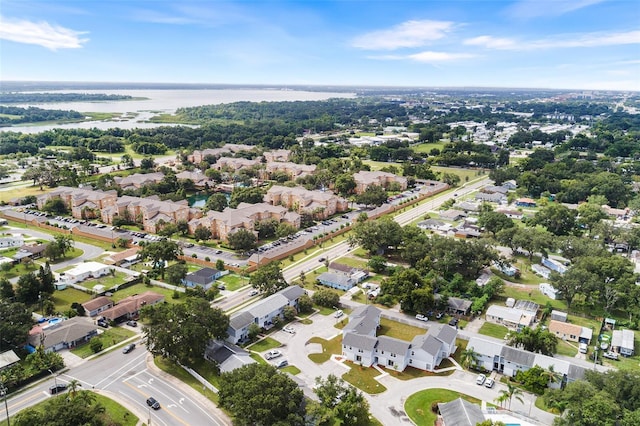 222 Carpenters Way Unit 73, Lakeland, FL 33805 - aerial overview of property's location featuring a nearby body of water and nearby suburban area