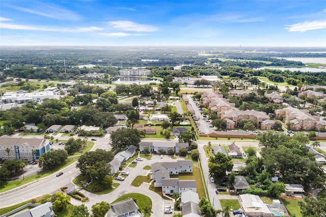222 Carpenters Way Unit 73, Lakeland, FL 33805 - aerial view of residential area featuring a large body of water