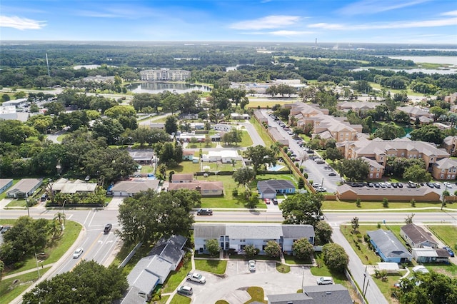222 Carpenters Way Unit 73, Lakeland, FL 33805 - aerial perspective of suburban area with a nearby body of water