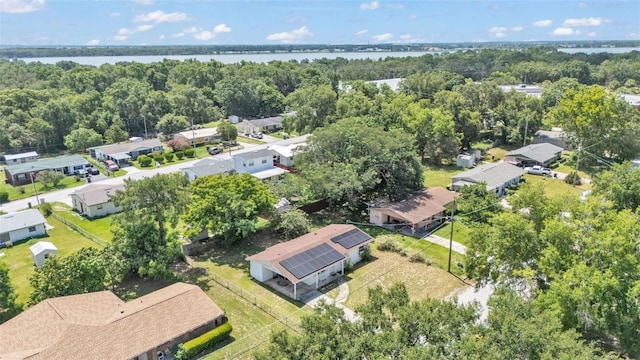 815 Everett St, Lake Alfred, FL 33850 - aerial perspective of suburban area with a large body of water