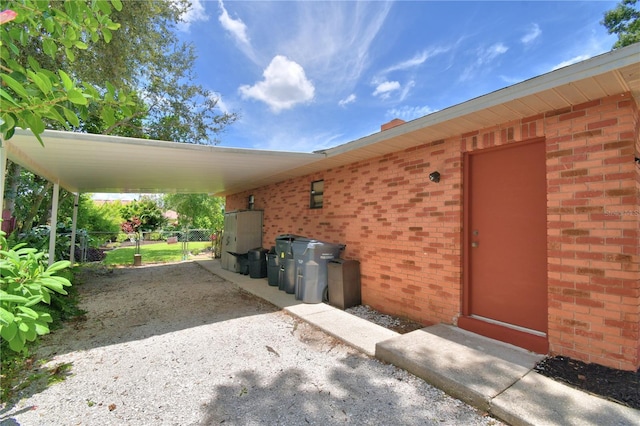 2814 Grapefruit Dr, Auburndale, FL 33823 - view of patio / terrace with a gate