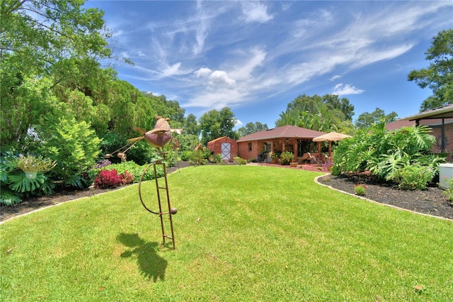 2814 Grapefruit Dr, Auburndale, FL 33823 - view of grassy yard