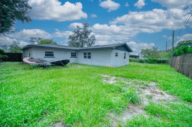 415 Boger Blvd N, Lakeland, FL 33803 - rear view of property with stucco siding
