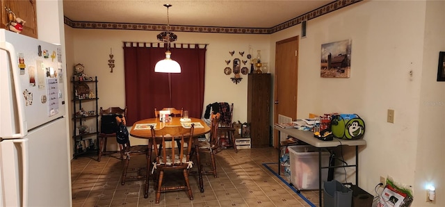 view of dining area