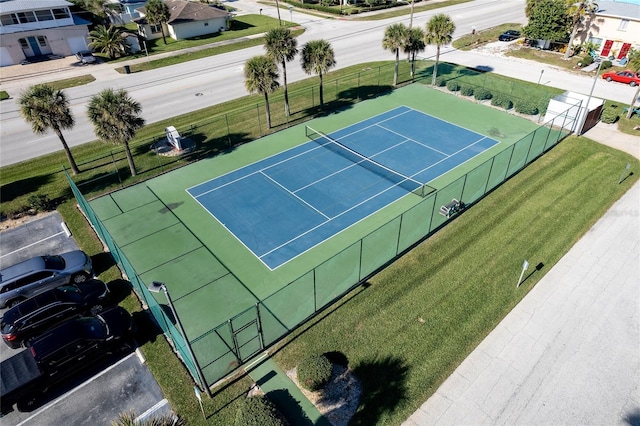 view of sport court