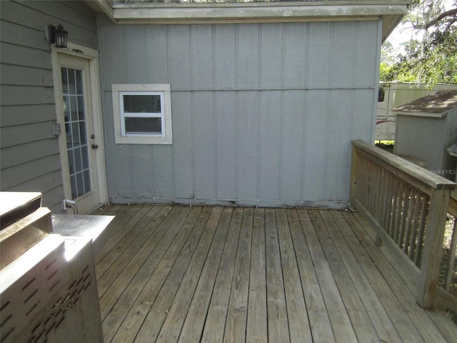 view of deck