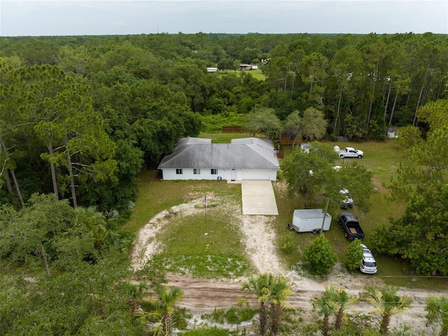 view of drone / aerial view