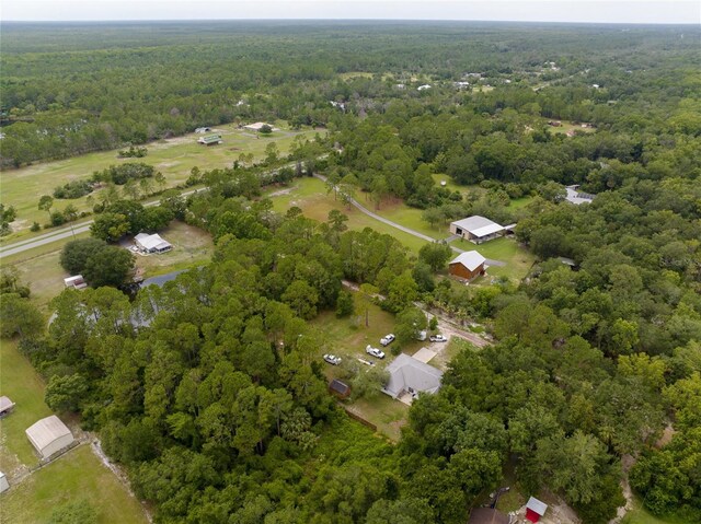 view of aerial view