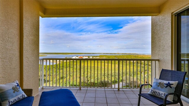 263 Minorca Beach Way Unit 803, New Smyrna Beach, FL 32169 - balcony with a water view