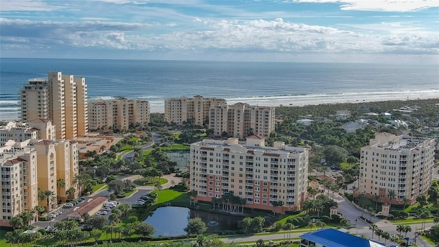 263 Minorca Beach Way Unit 803, New Smyrna Beach, FL 32169 - aerial view featuring a water view